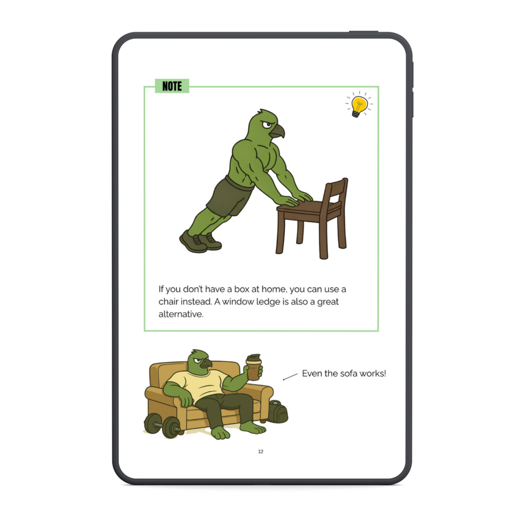 BuffBird's Beginner To Pro Push-up Blueprint